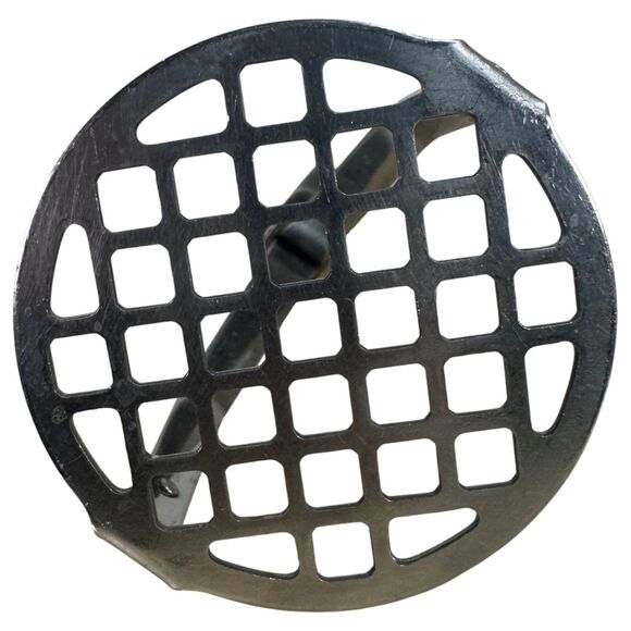 Cutco #14 Stainless Steel Potato Masher Brown Wood Swirl Handle - Picture 4 of 4